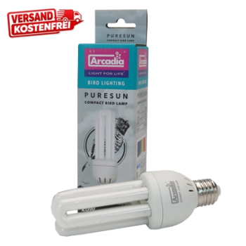 Arcadia Compact Bird Lamp 20 Watt - 2,4% UVB u. 30% UVA